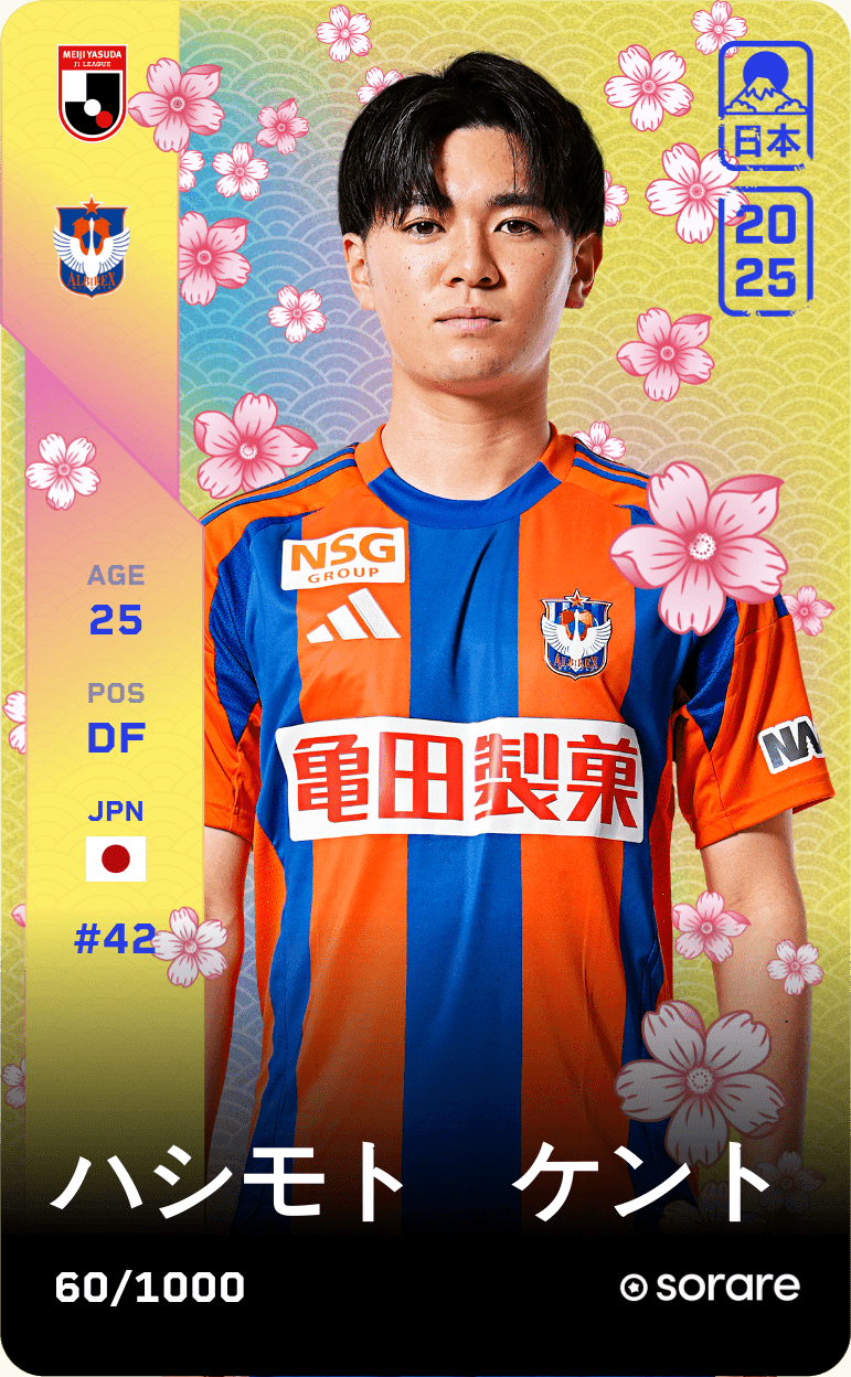 Kento Hashimoto 2025-26 • Limited 60/1000