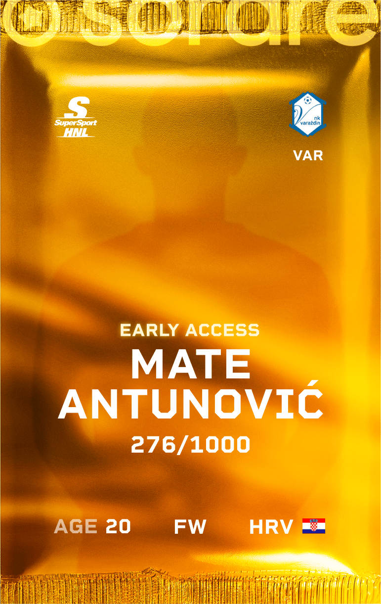 Mate Antunović 2024-25 • Limited 276/1000