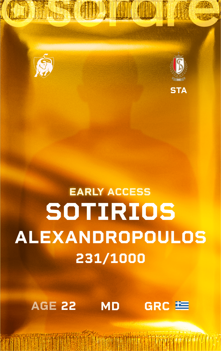 Sotirios Alexandropoulos 2024-25 • Limited 231/1000