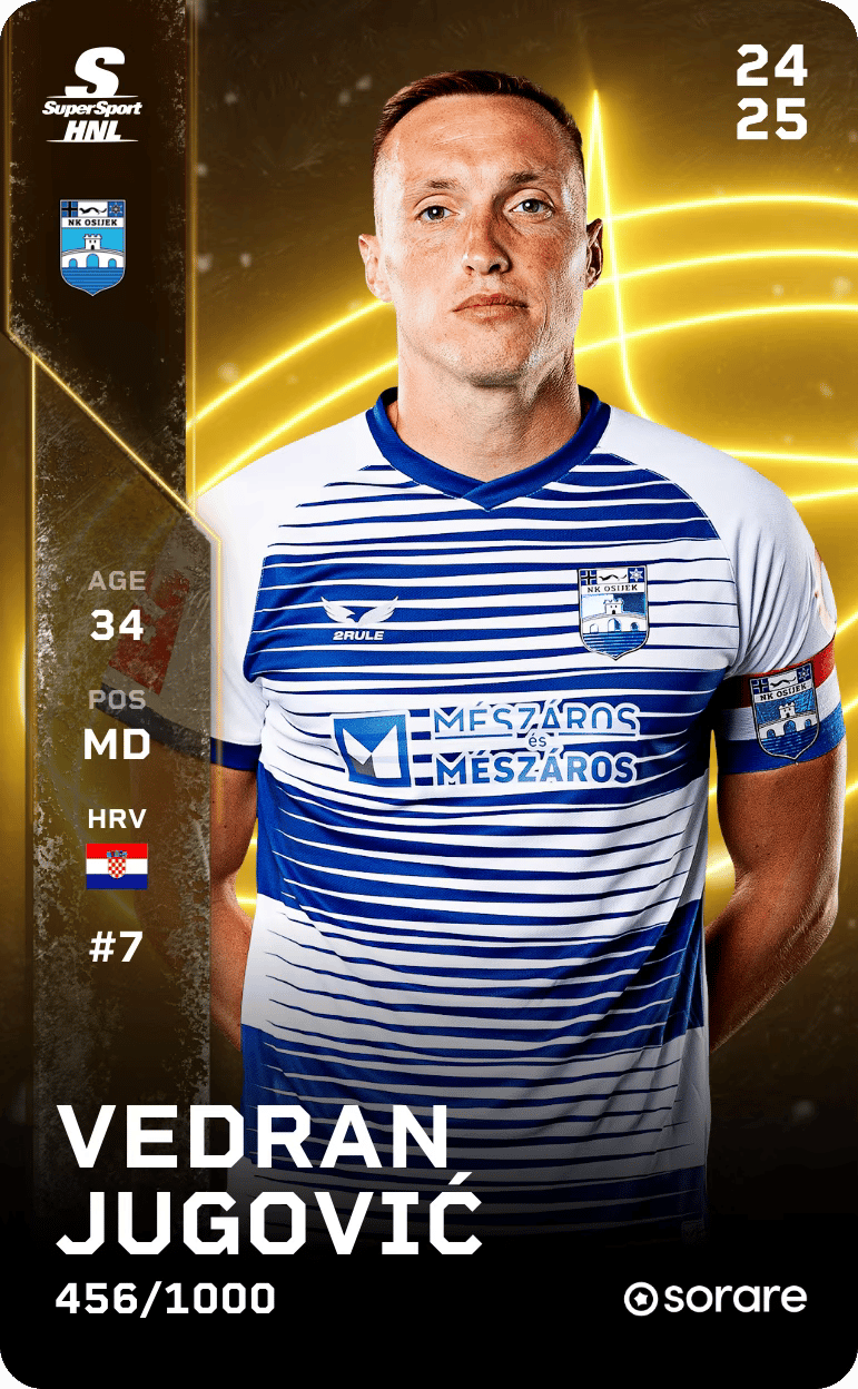 Vedran Jugović 2024-25 • Limited 456/1000