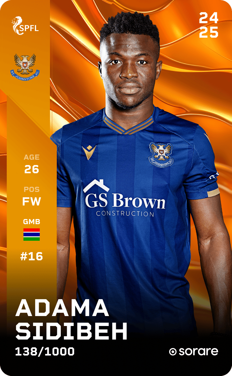 Adama Sidibeh 2024-25 • Limited 138/1000