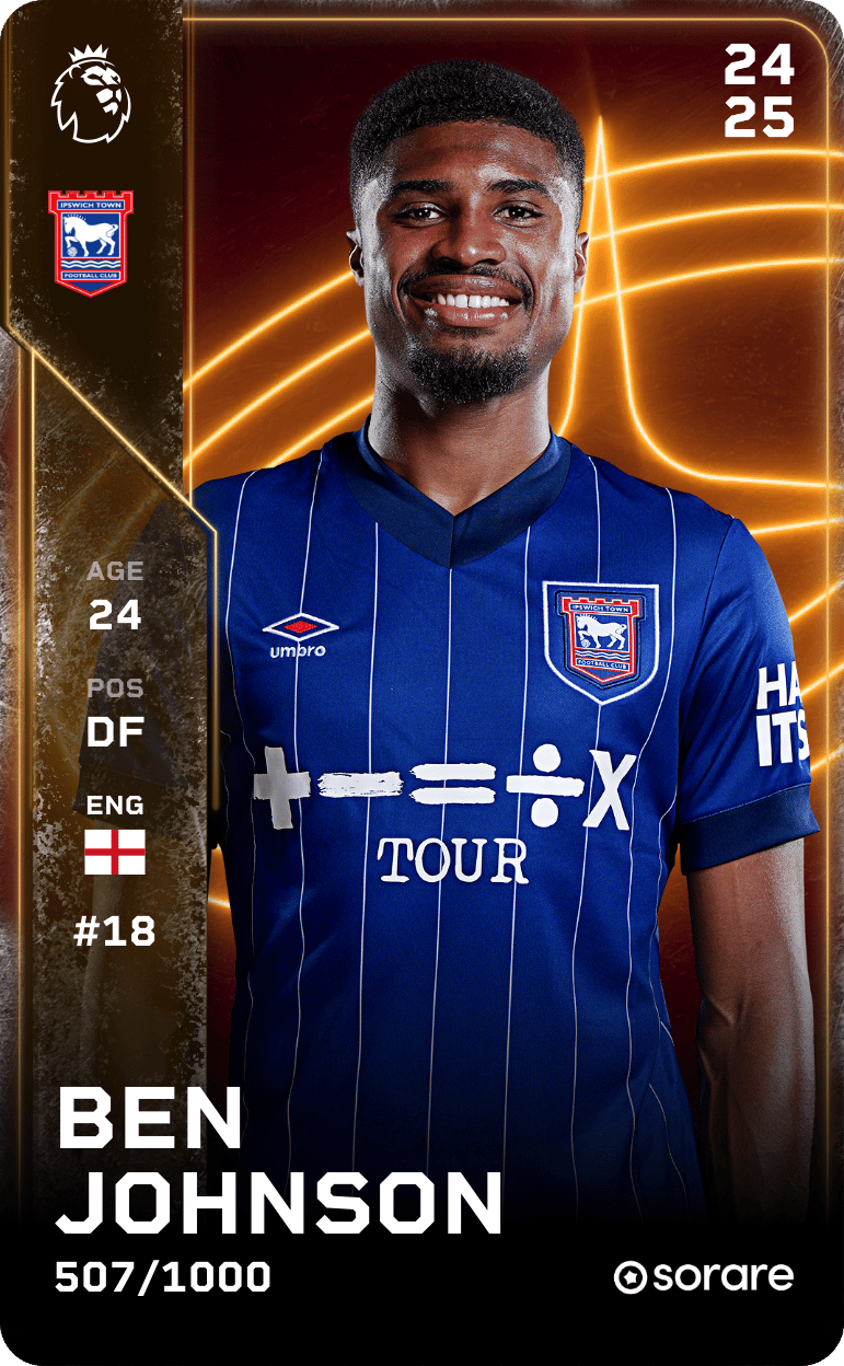 Ben Johnson 2024-25 • Limited 507/1000