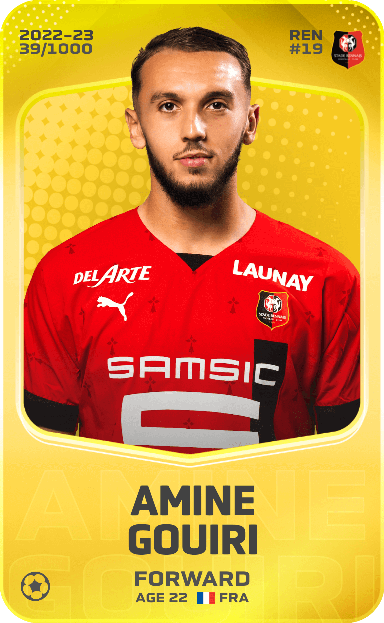 Amine Gouiri 2022-23 • Limited 39/1000