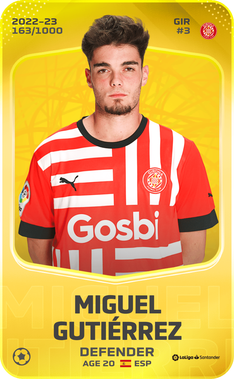 Miguel Gutiérrez 2022-23 • Limited 163/1000