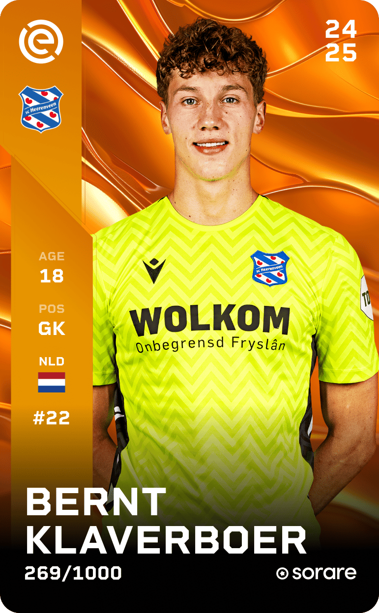 Bernt Klaverboer 2024-25 • Limited 269/1000