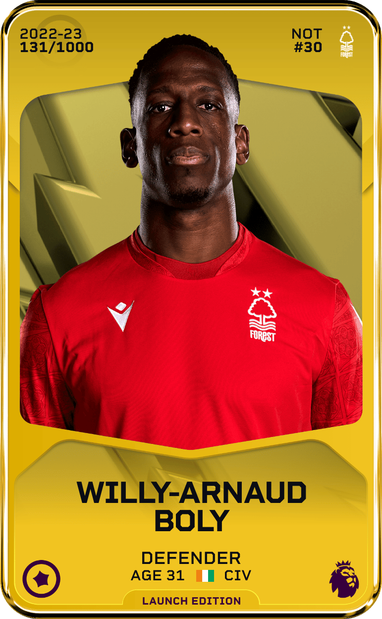 Willy-Arnaud Boly 2022-23 • Limited 131/1000