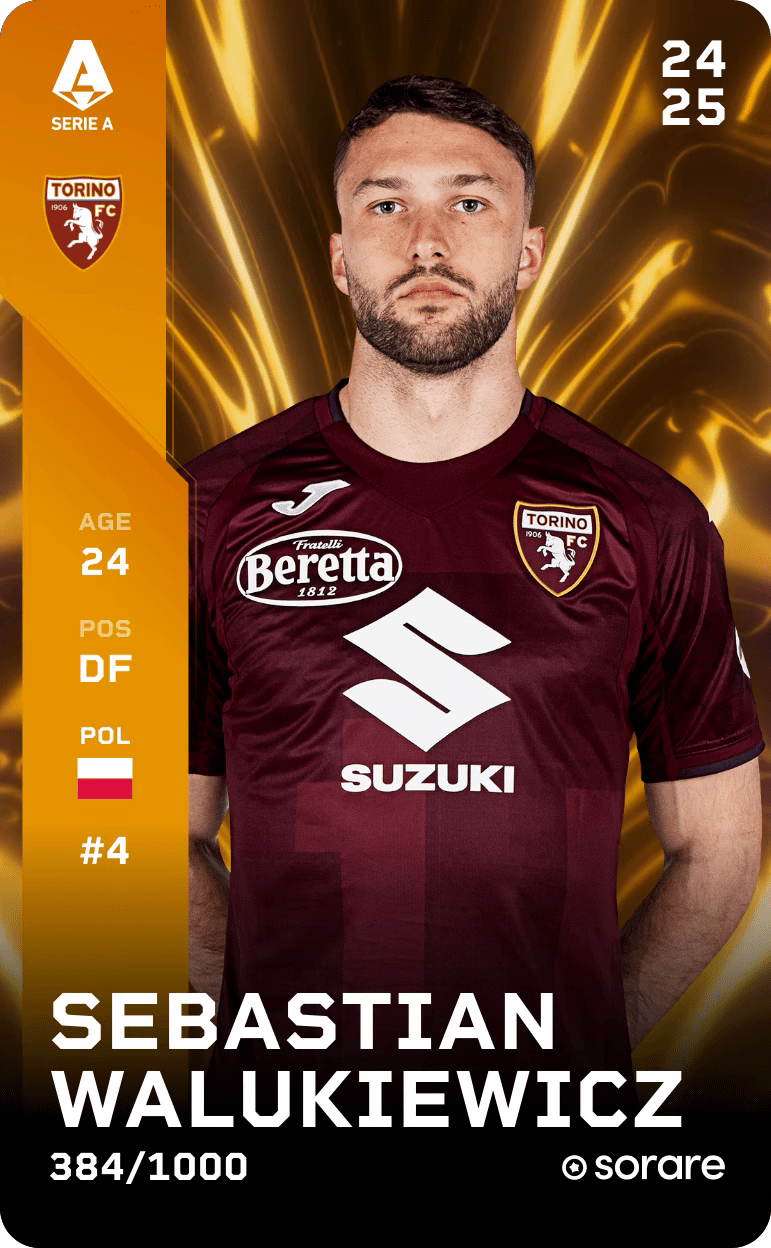 Sebastian Walukiewicz 2024-25 • Limited 384/1000