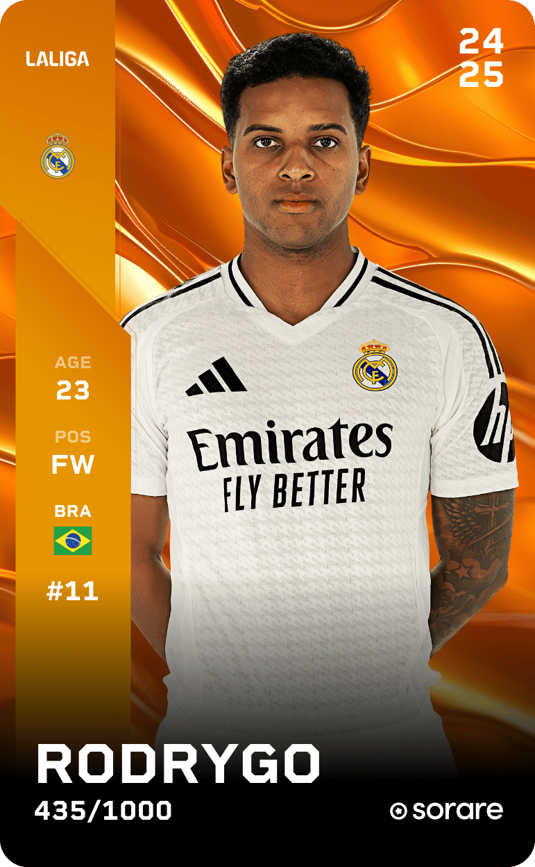Rodrygo 2024-25 • Limited 435/1000