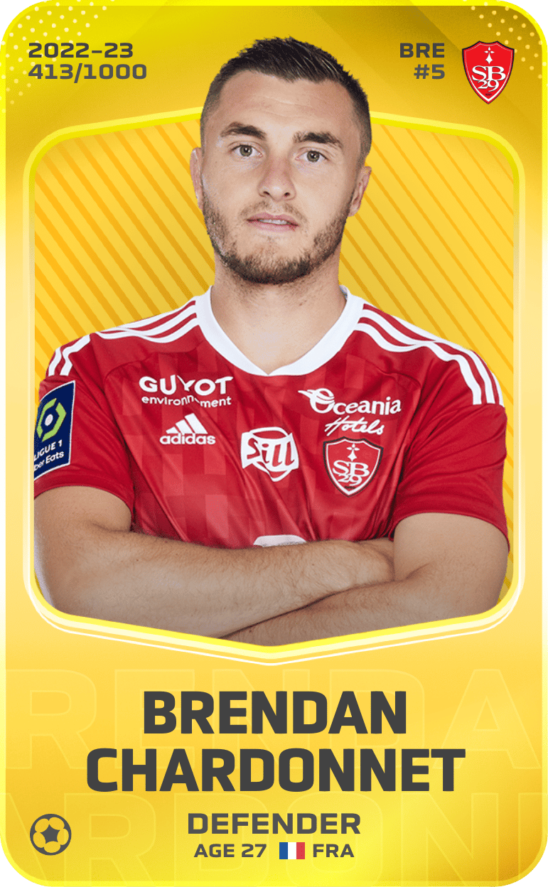 Brendan Chardonnet 2022-23 • Limited 413/1000