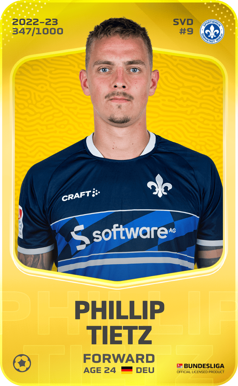 Phillip Tietz 2022-23 • Limited 347/1000
