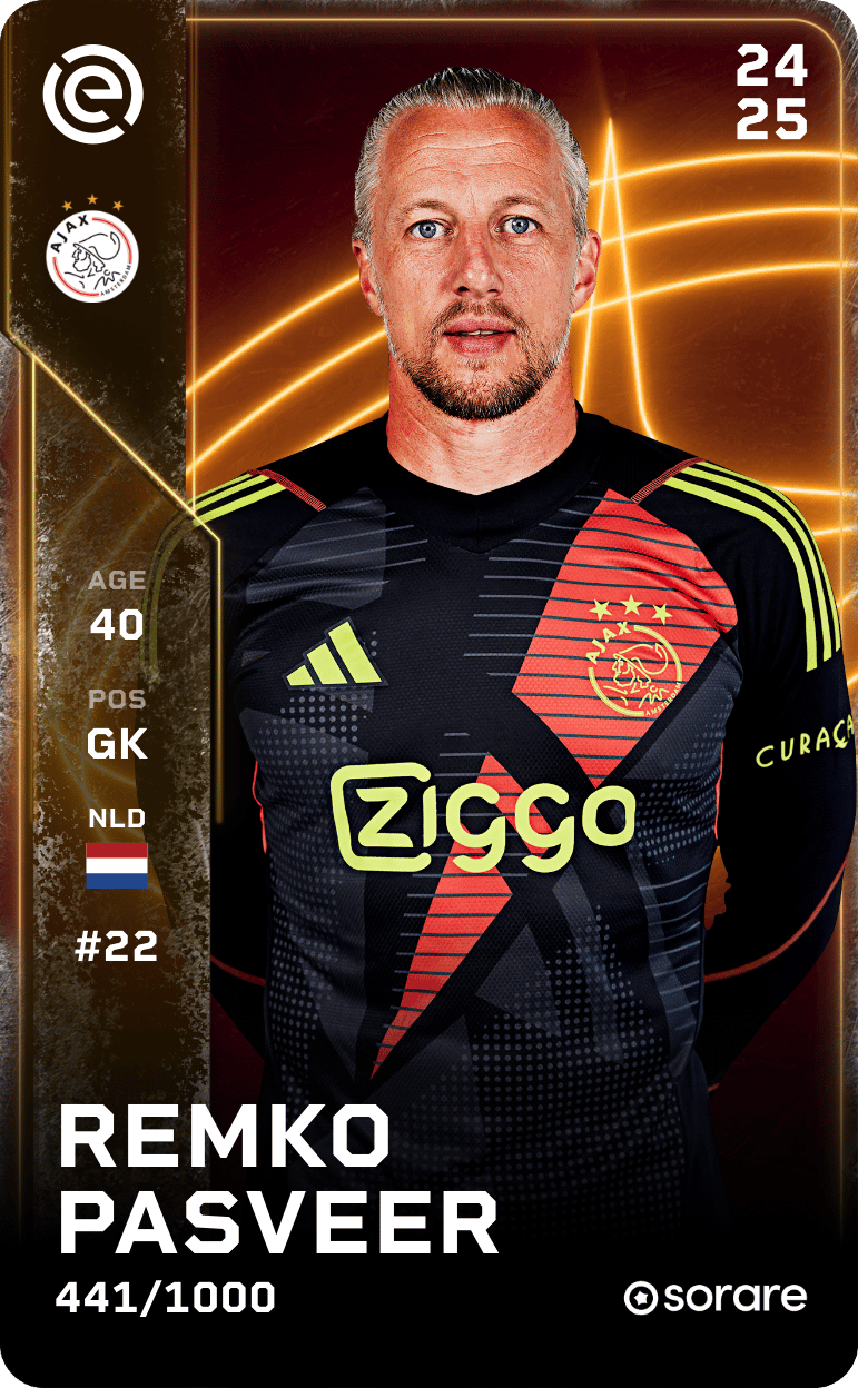 Remko Pasveer 2024-25 • Limited 441/1000