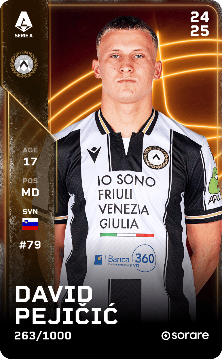 David Pejičić 2024-25 • Limited 263/1000