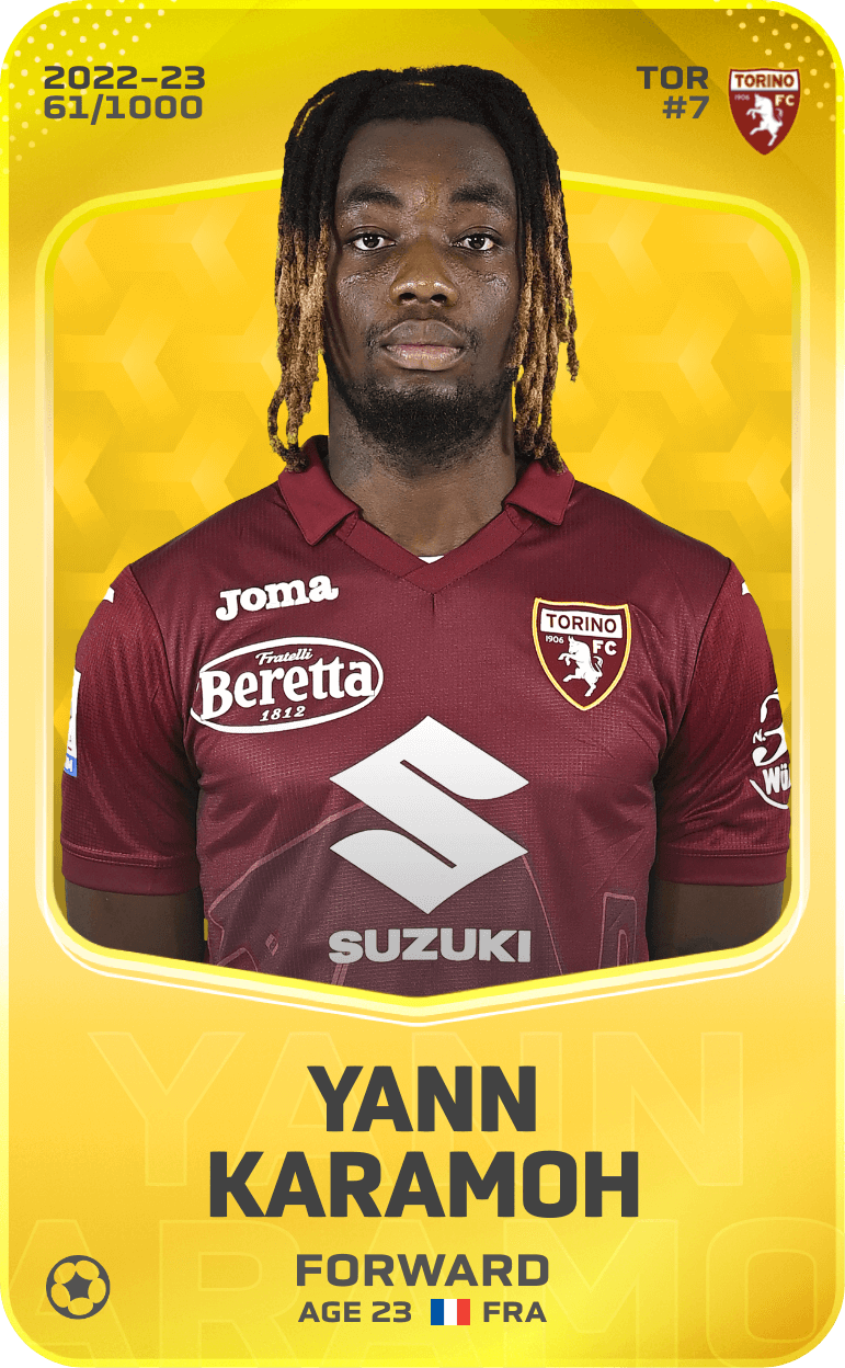 Yann Karamoh 2022-23 • Limited 61/1000