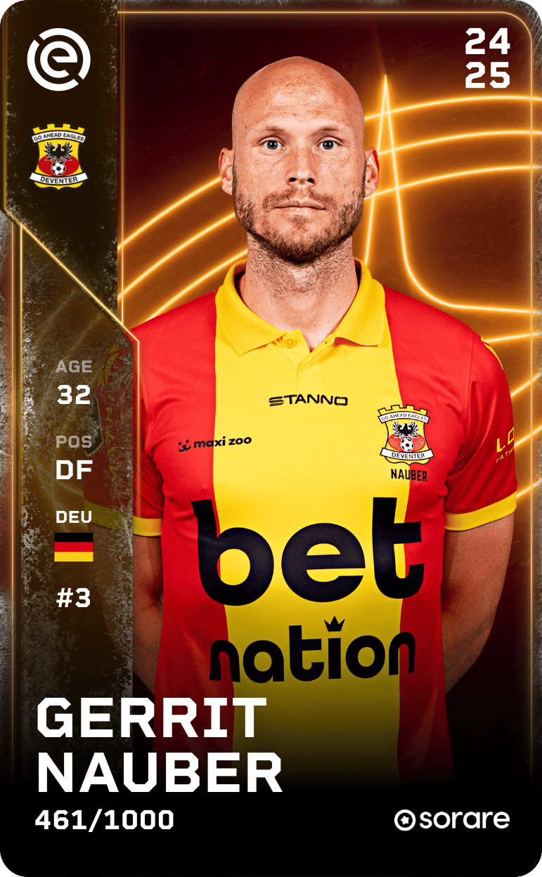 Gerrit Nauber 2024-25 • Limited 461/1000
