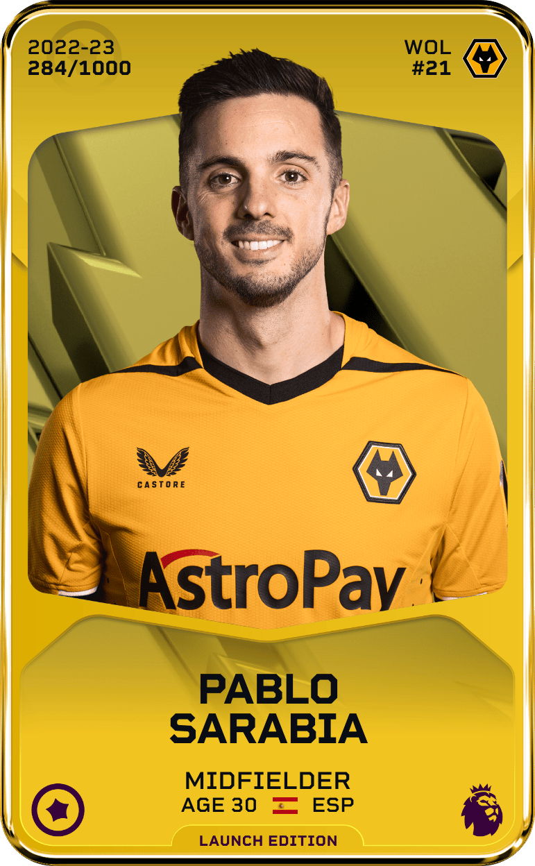 Pablo Sarabia 2022-23 • Limited 284/1000