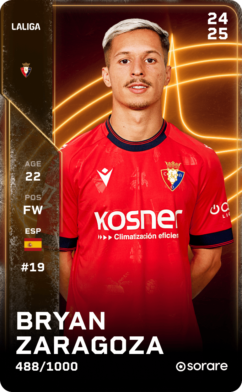 Bryan Zaragoza 2024-25 • Limited 488/1000