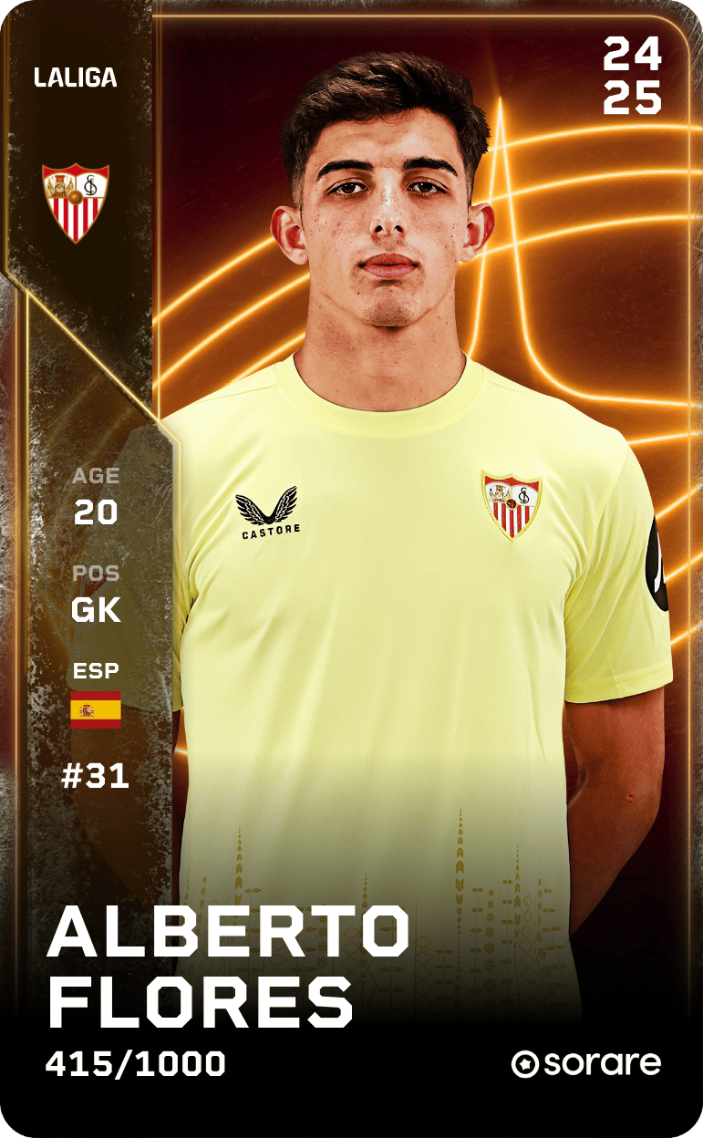 Alberto Flores 2024-25 • Limited 415/1000