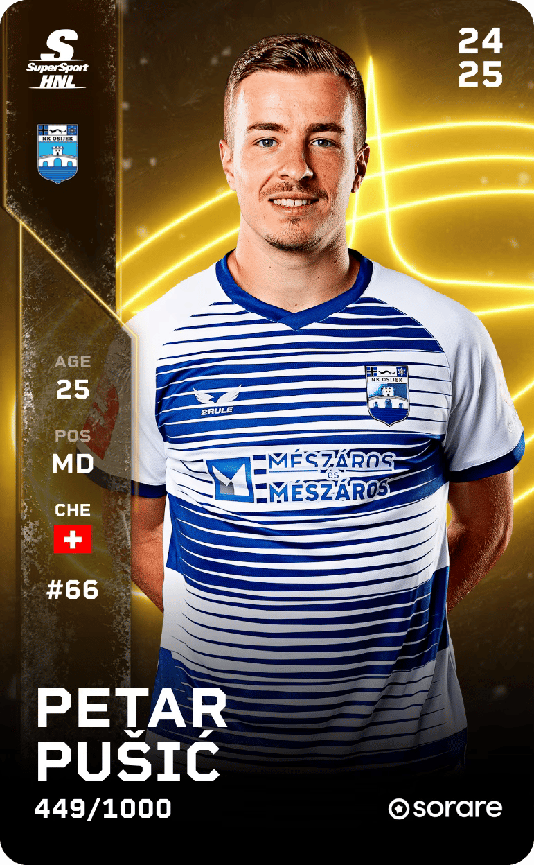 Petar Pušić 2024-25 • Limited 449/1000