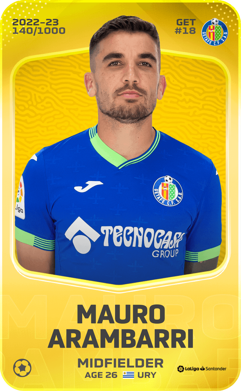 Mauro Arambarri 2022-23 • Limited 140/1000