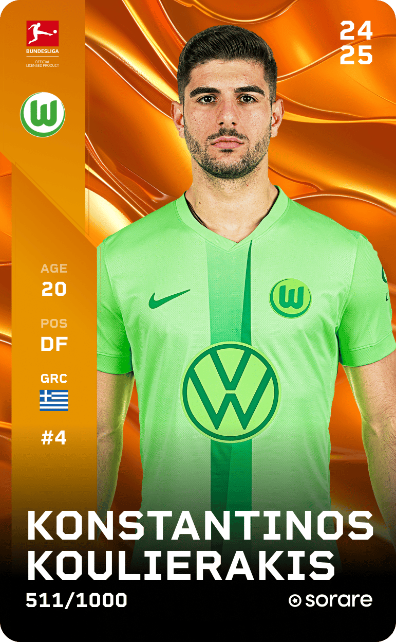Konstantinos Koulierakis 2024-25 • Limited 511/1000