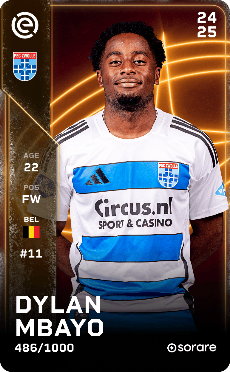 Dylan Mbayo 2024-25 • Limited 486/1000