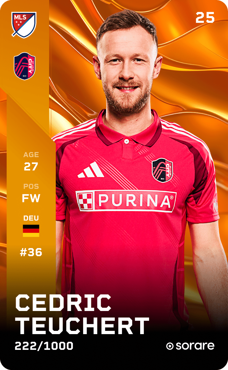Cedric Teuchert 2025-26 • Limited 222/1000