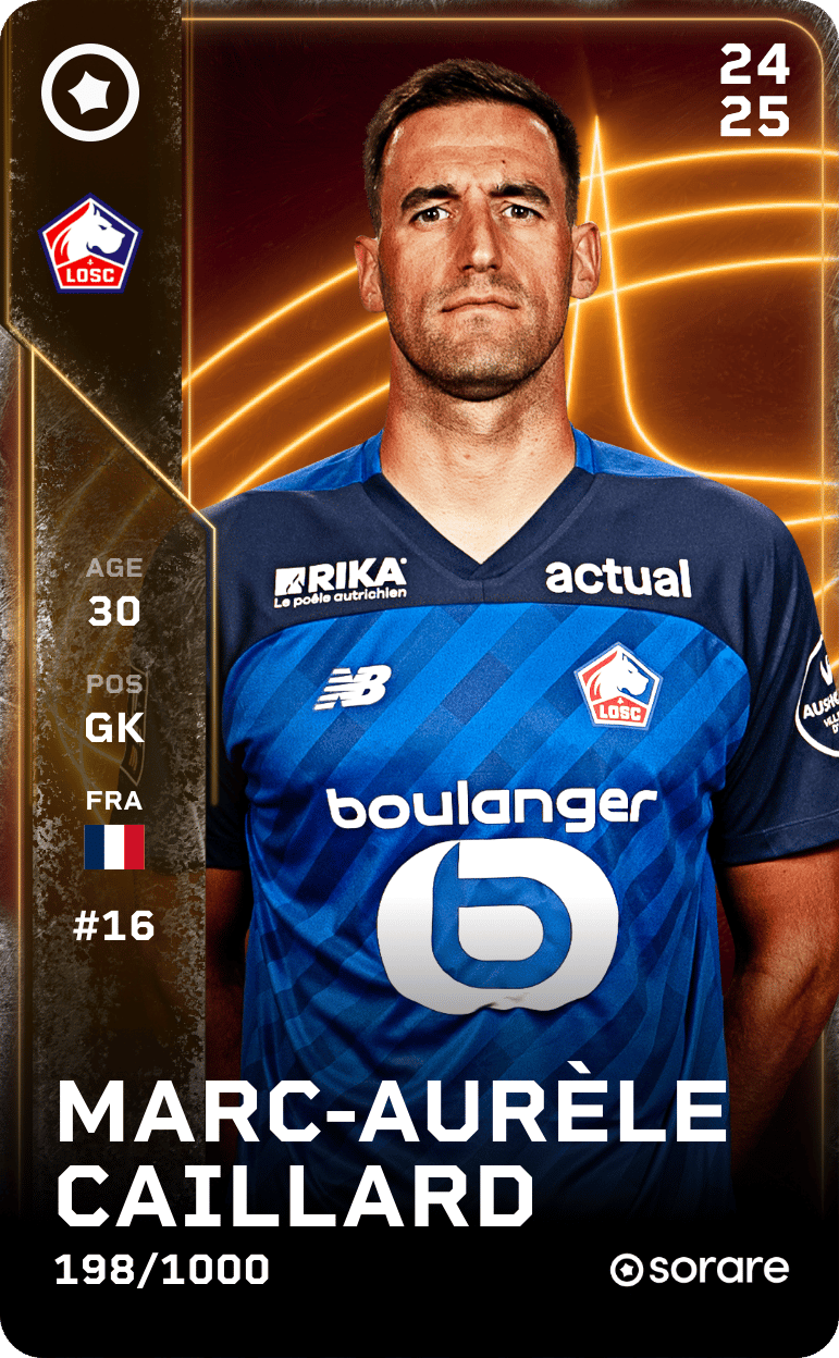 Marc-Aurèle Caillard 2024-25 • Limited 198/1000