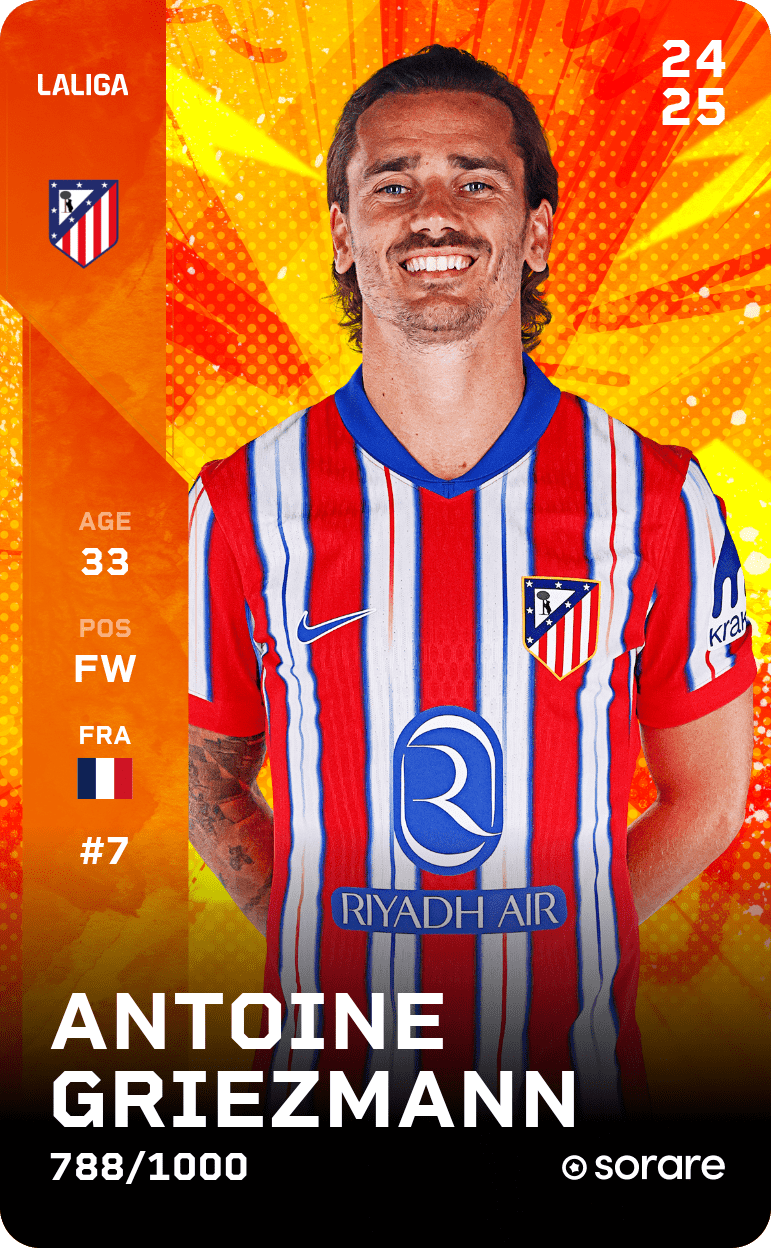 Antoine Griezmann 2024-25 • Limited 788/1000
