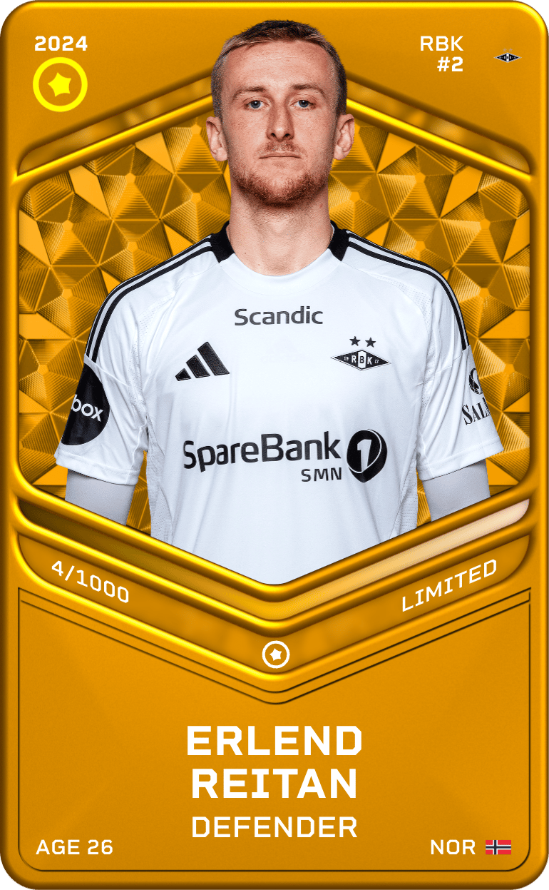 Erlend Reitan 2024-25 • Limited 4/1000