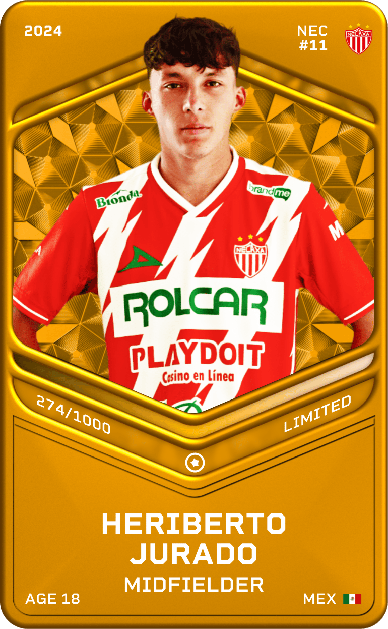 Heriberto Jurado 2024-25 • Limited 274/1000