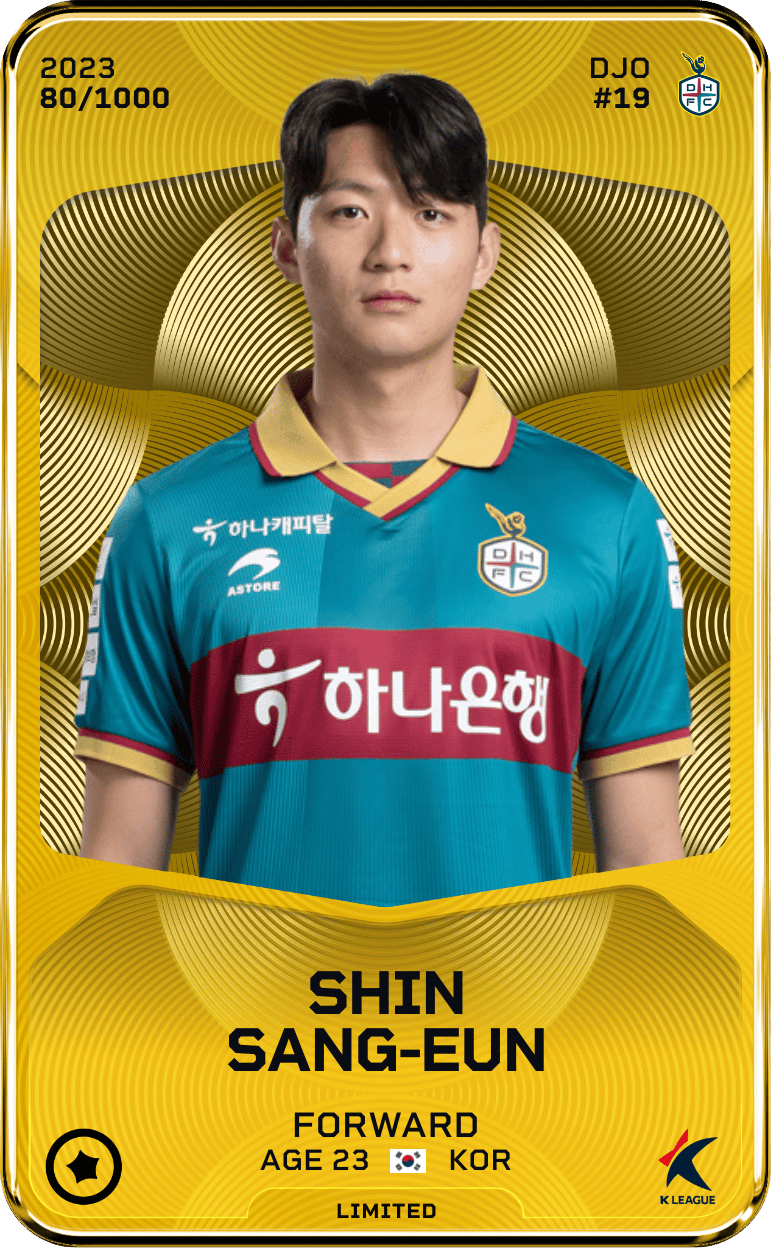 Shin Sang-Eun 2023-24 • Limited 80/1000