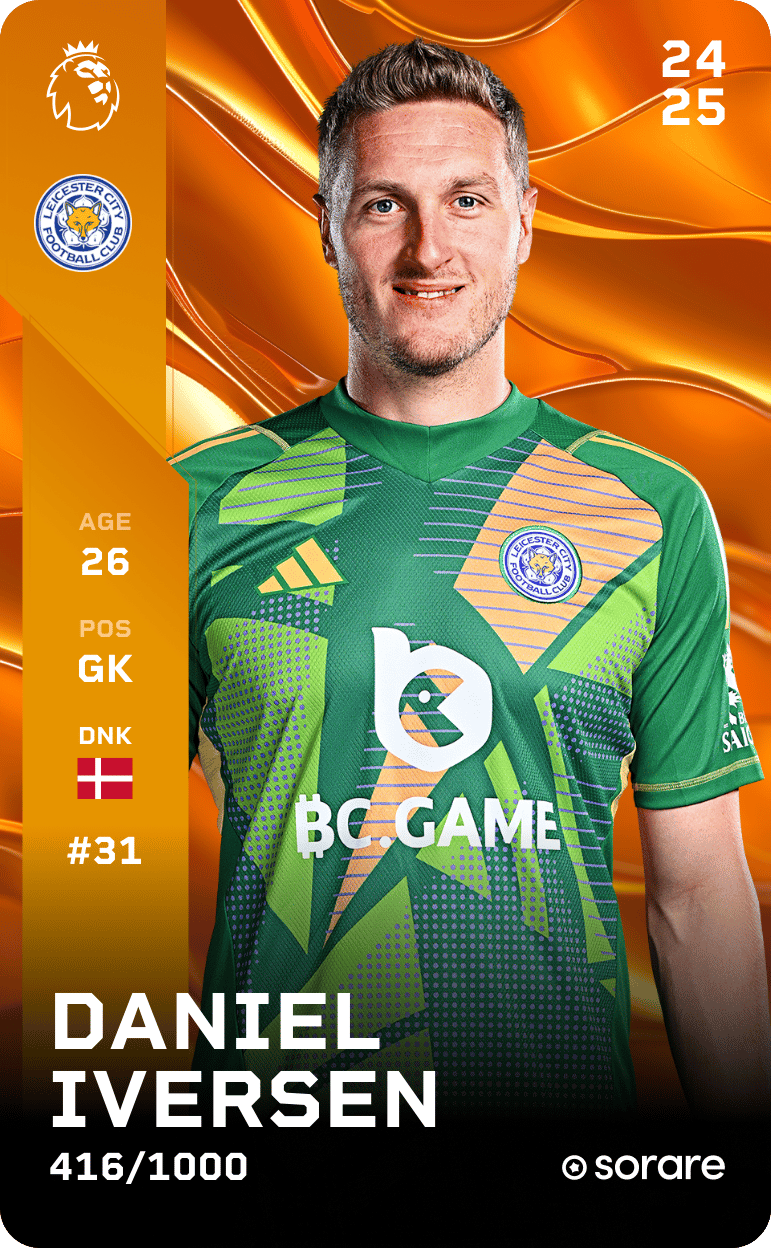 Daniel Iversen 2024-25 • Limited 416/1000