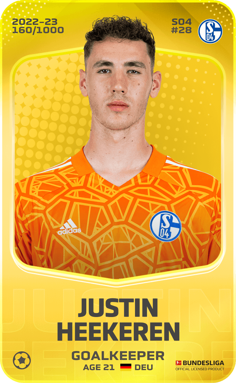 Justin Heekeren 2022-23 • Limited 160/1000