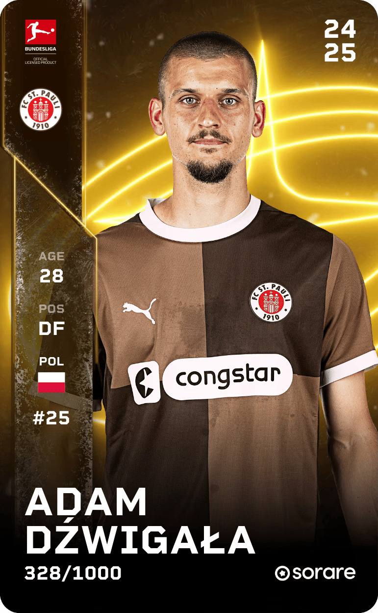 Adam Dźwigała 2024-25 • Limited 328/1000