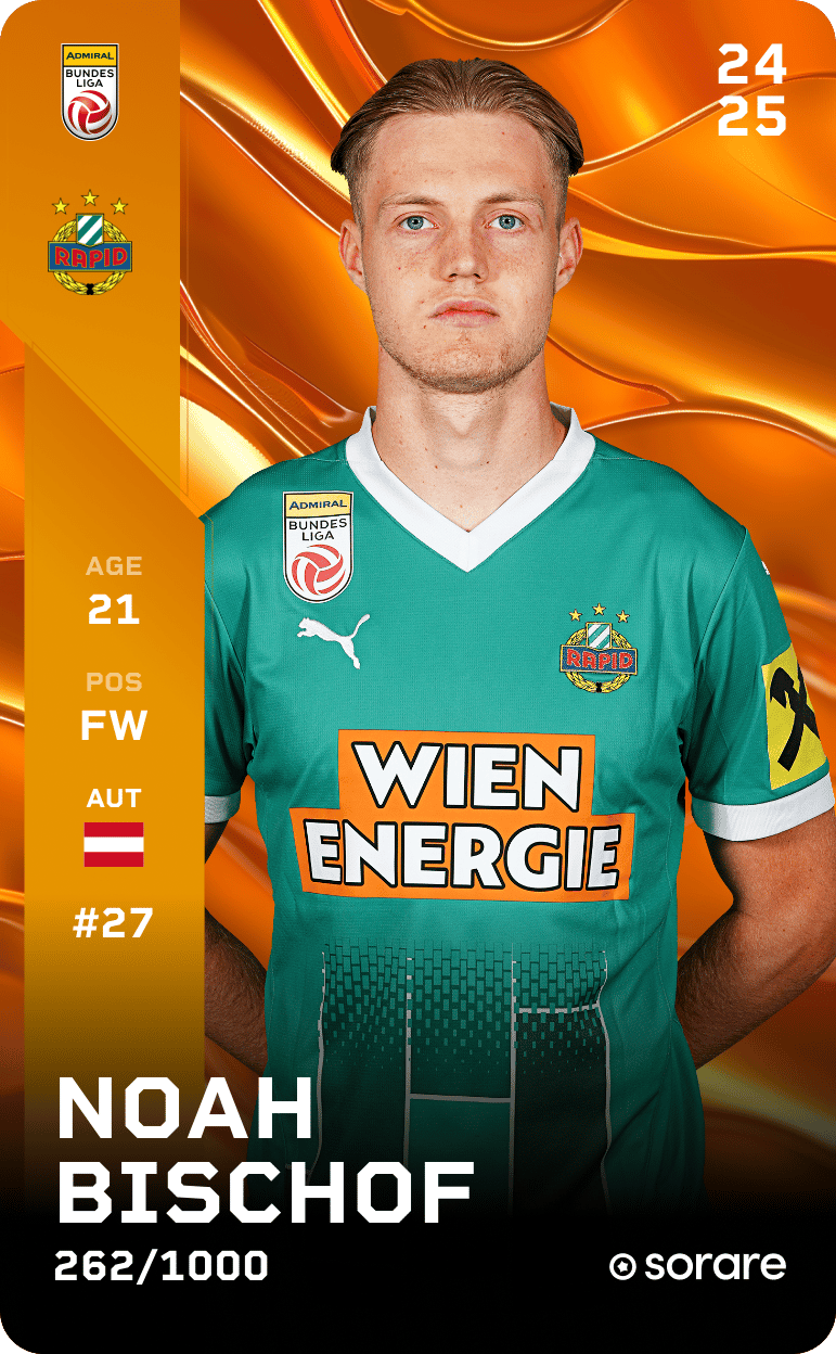 Noah Bischof 2024-25 • Limited 262/1000