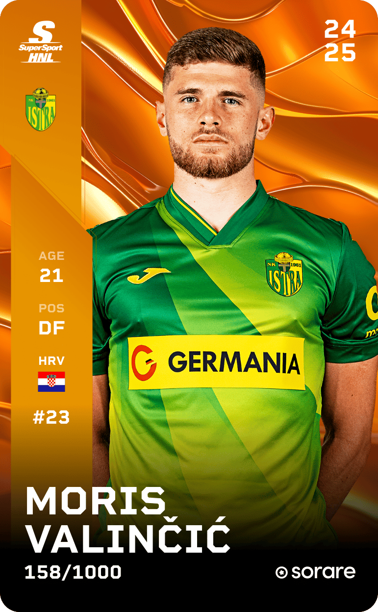 Moris Valinčić 2024-25 • Limited 158/1000