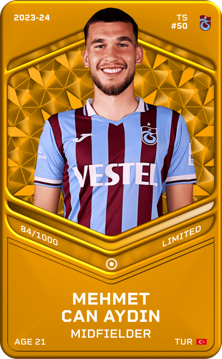 Mehmet Can Aydin 2023-24 • Limited 84/1000