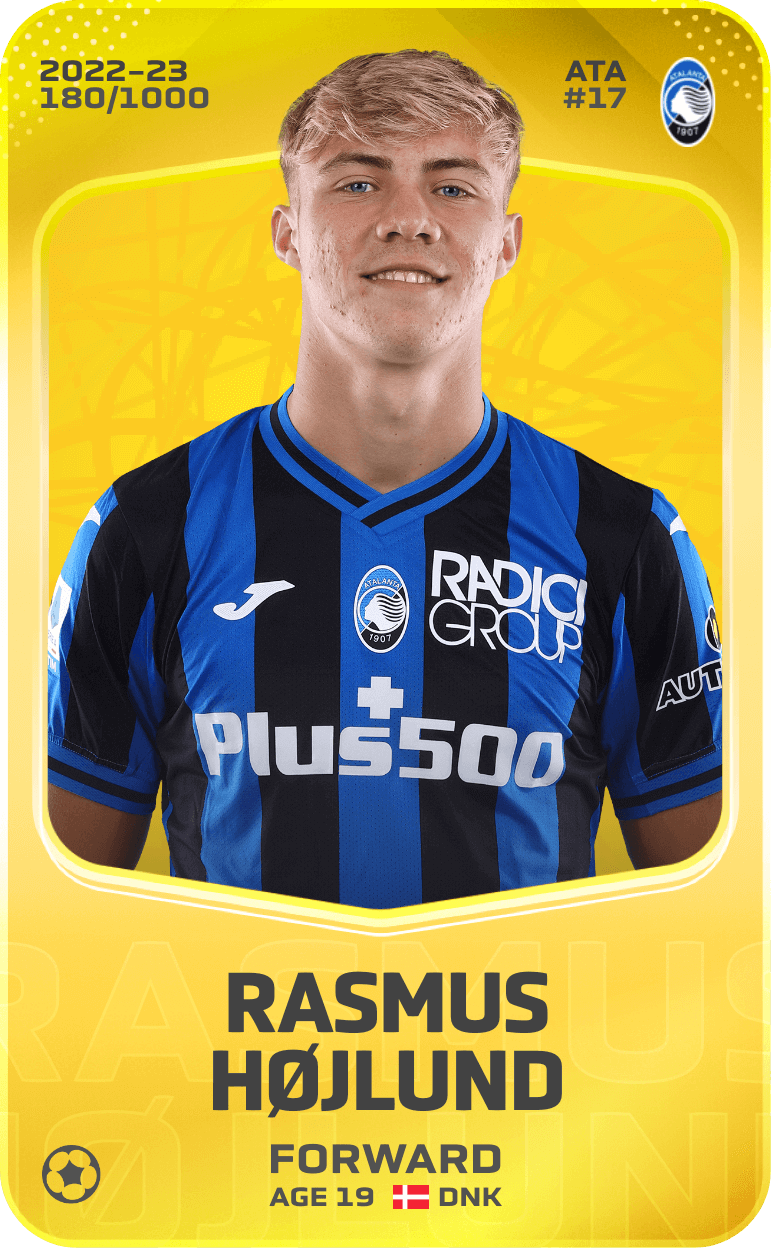 Rasmus Højlund 2022-23 • Limited 180/1000