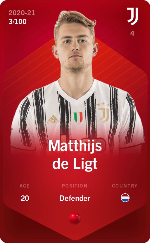 Matthijs De Ligt 2020 21 Rare 3 100