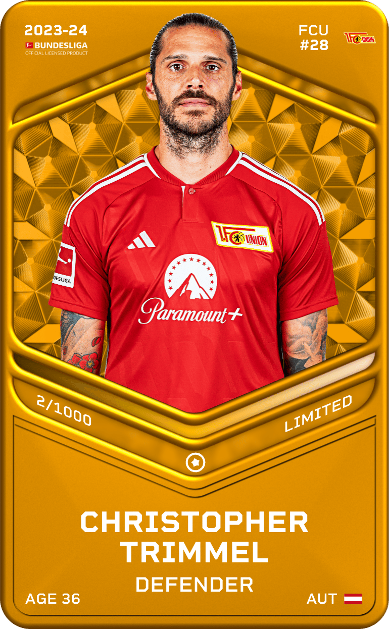 Christopher Trimmel 2023-24 • Limited 2/1000