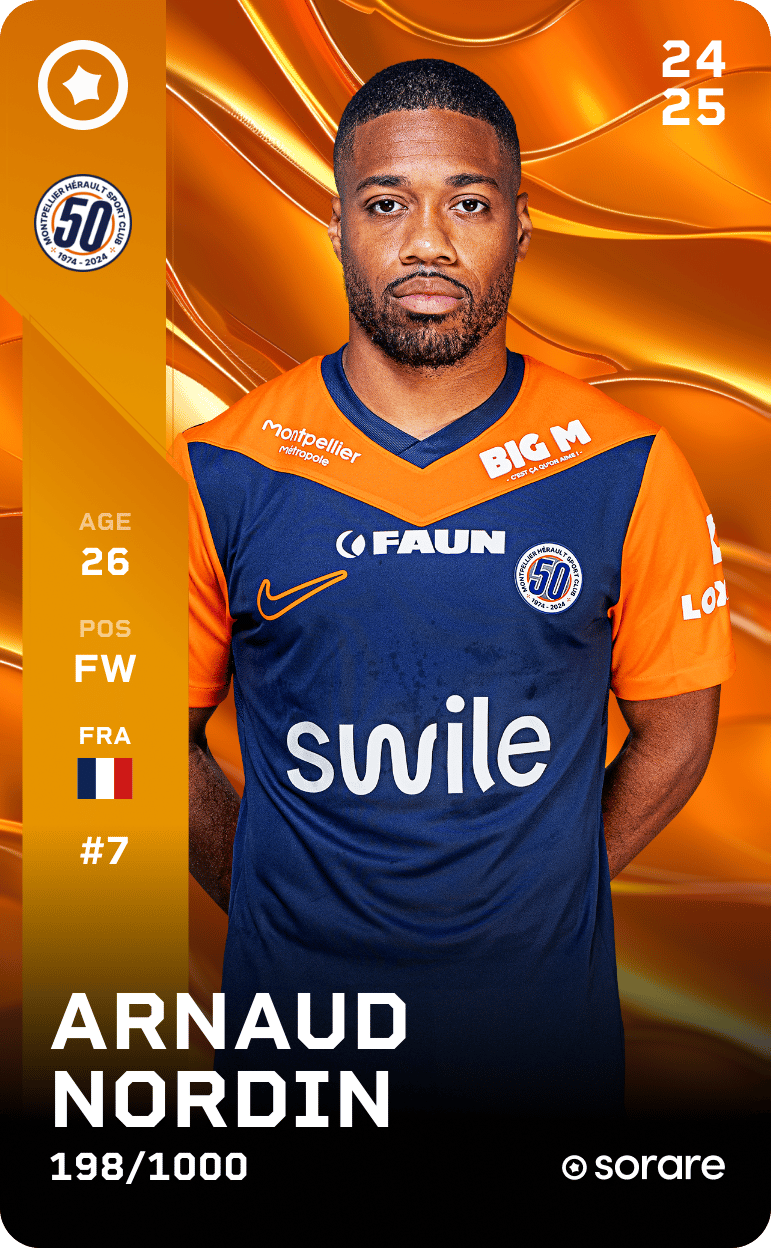 Arnaud Nordin 2024-25 • Limited 198/1000