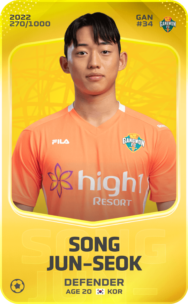 Song Jun-Seok 2022-23 • Limited 270/1000