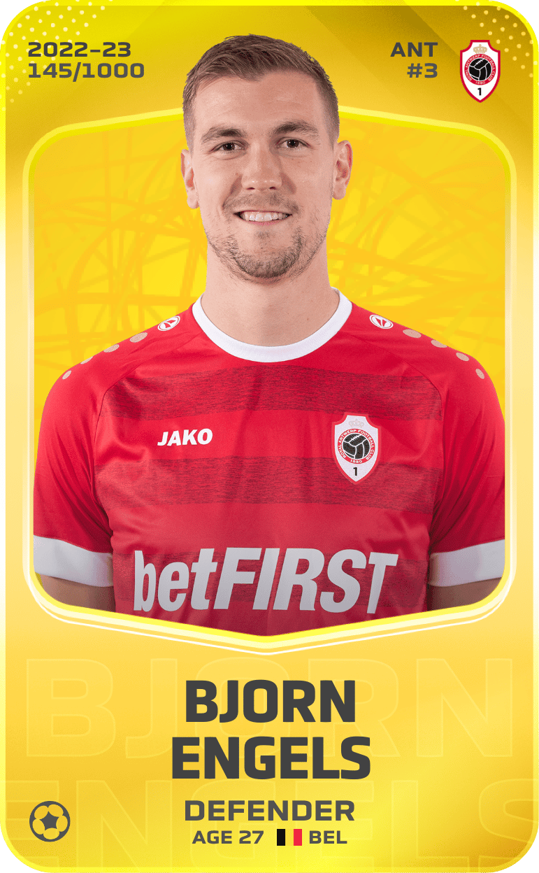 Bjorn Engels 2022-23 • Limited 145/1000