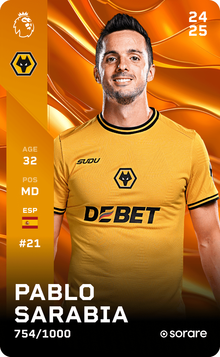 Pablo Sarabia 2024-25 • Limited 754/1000