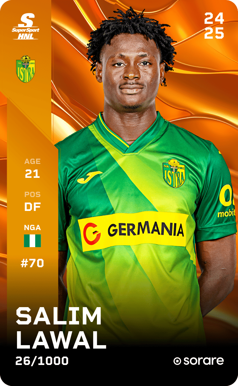 Salim Lawal 2024-25 • Limited 26/1000