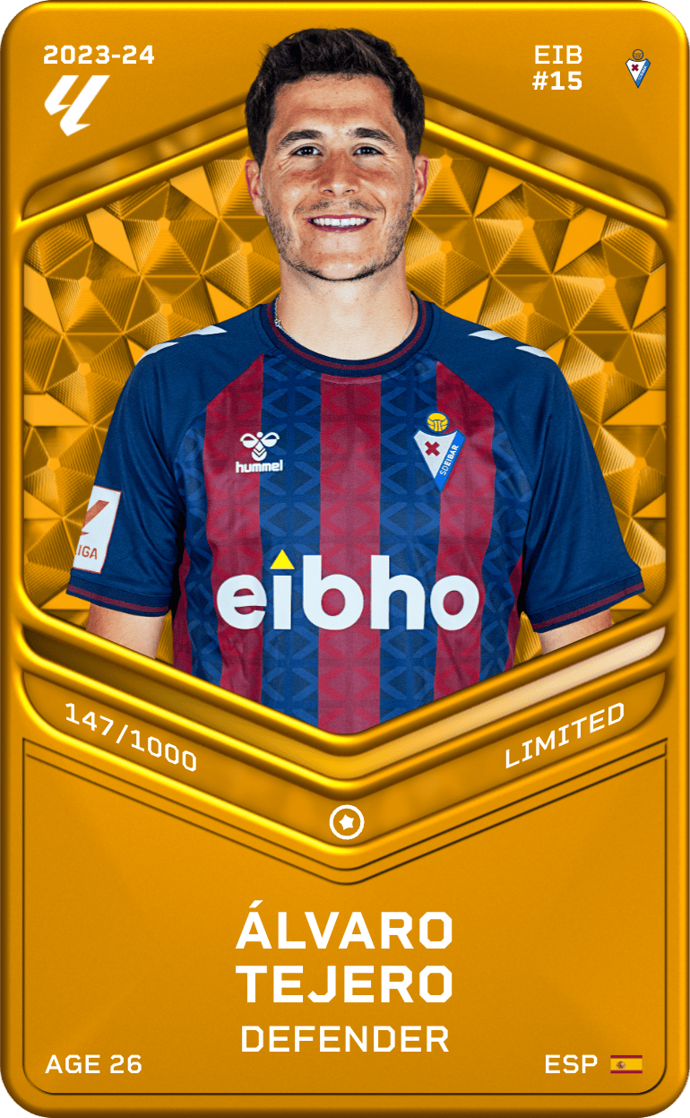 Álvaro Tejero 2023-24 • Limited 147/1000