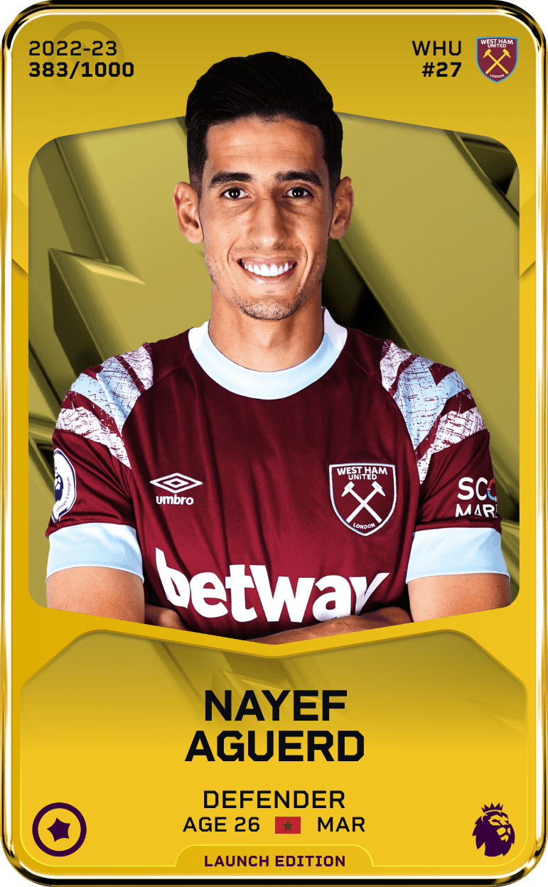Nayef Aguerd 2022-23 • Limited 383/1000