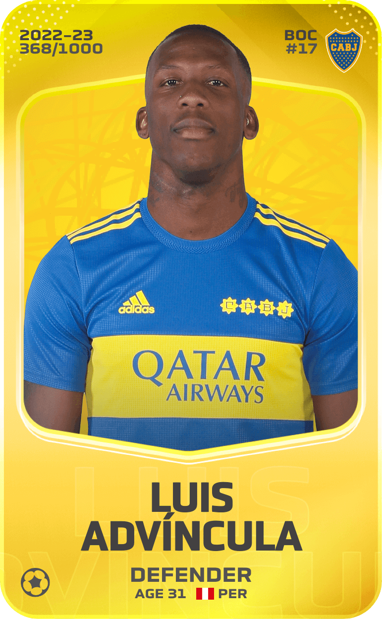 Luis Advíncula 2022-23 • Limited 368/1000