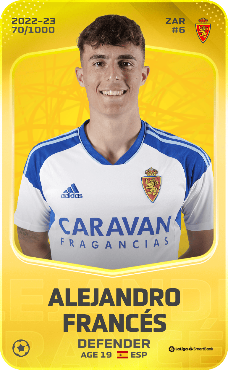 Alejandro Francés 2022-23 • Limited 70/1000