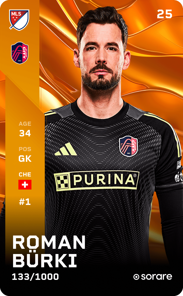 Roman Bürki 2025-26 • Limited 133/1000